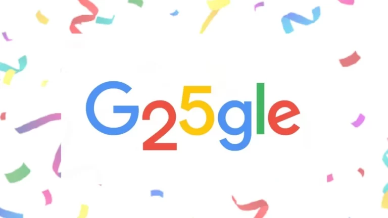 25 ANIVERSARIO DE GOOGLE