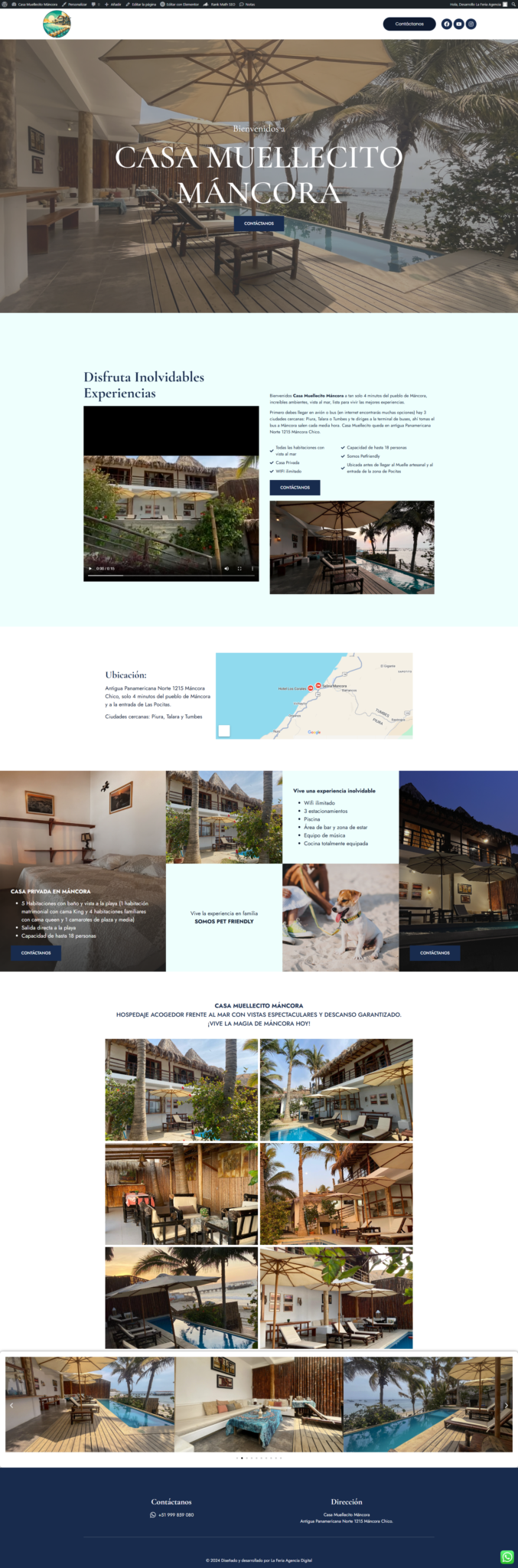 Diseño web para hoteles